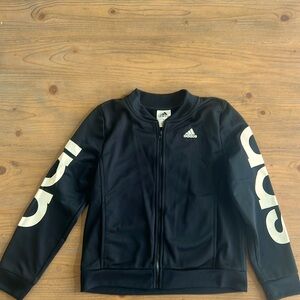 Girls Adidas zip up size M (10-12)